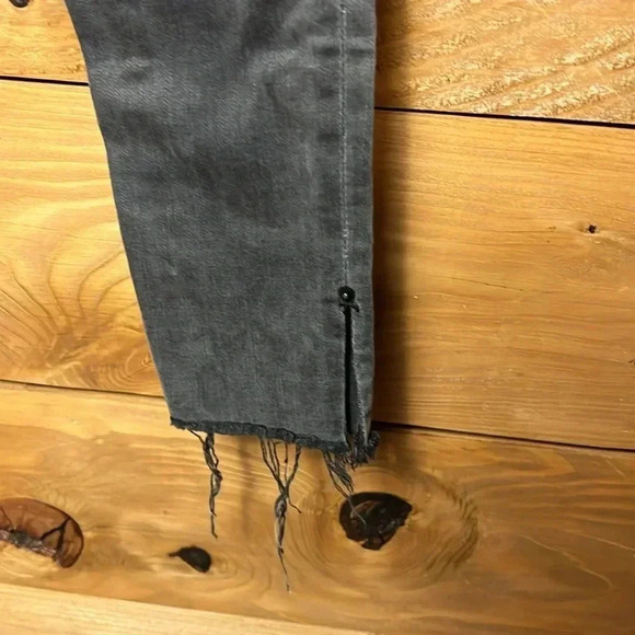 Frame Denim Women’s Jeans 27 Dartmouth slim skinny gray stretch streetwear Y2K - Picture 6 of 11